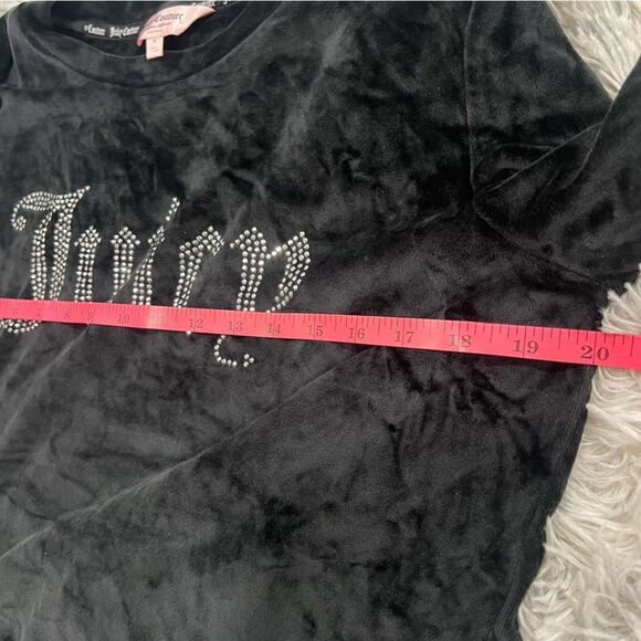 Juicy Couture long sleeve black sleepwear shirt - Picture 6 of 7